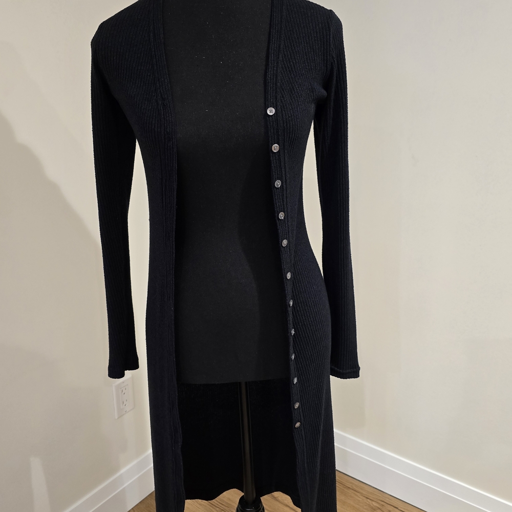 Abercrombie & Fitch Charcoal Ribbed Knit